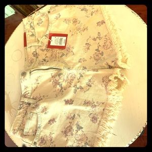 Target never worn floral short shorts!